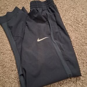 Boys Black Nike Pants Size Large